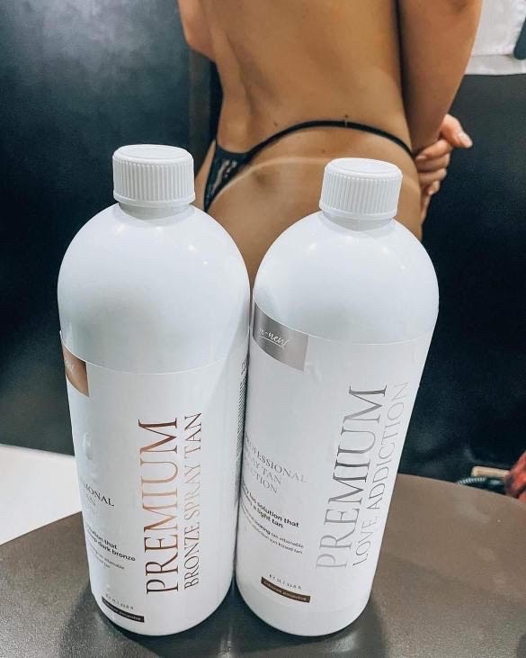 Profesionalne tekočine RENEW Premium za spray tan
